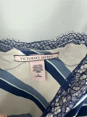 Victoria's Secret Striped Camisole V Neck Size Medium thumbnail 6