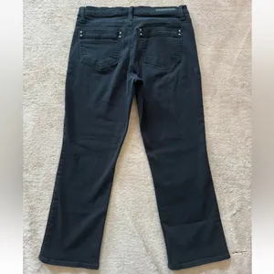 Rock‎ & Republic Women's Kendall Straight Leg Black Denim Jeans Size 10 thumbnail 4