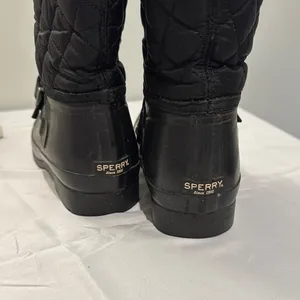 Sperry Black‎ Quilted Winter Boots thumbnail 2