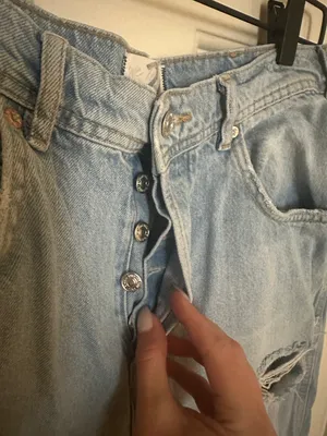 Distressed Wide Leg Jeans thumbnail 2