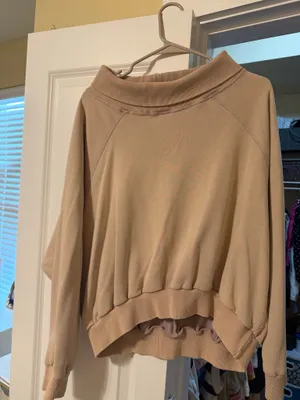 She & Sky mock neck sweatshirt  thumbnail 1