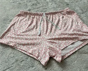 Nine West Pink Camo Pajama Bottoms Size L/G thumbnail 2