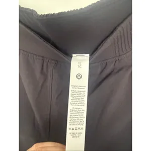 Lululemon Women’s XL Black Wide Leg Woven High Rise Pants Pull On thumbnail 2