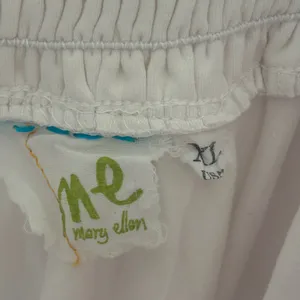 Fresh Produce Mary Ellen Impromptu Dress White Sleeveless Midi Smocked‎ XL NEW thumbnail 8