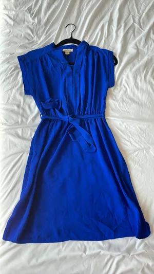 Monteau Blue Dress thumbnail 1