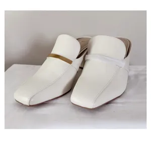 Giani Bernini Ivory slip on mules  thumbnail 8