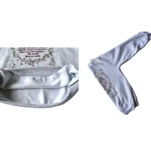 VTG 90s Hallmark God Created Mothers Sweatshirt Sz S? M? Bird Bee Butter… thumbnail 10