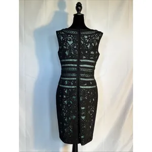 Beautiful Antonio Melani Black dress Size 6 Pit To Pit 18 Length 35 thumbnail 3