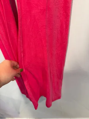 Aerie Offline Real Me High Waisted Crossover Flare Yoga Pants Pink XS thumbnail 2