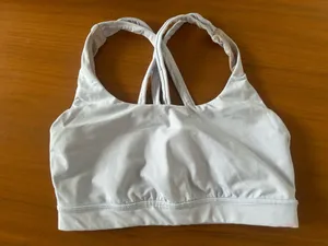 Lululemon LIGHT BLUE Energy Bra thumbnail 4