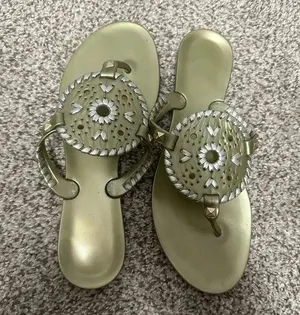 Jack Rogers Georgica Jelly Flip Flop Size 8 thumbnail 1