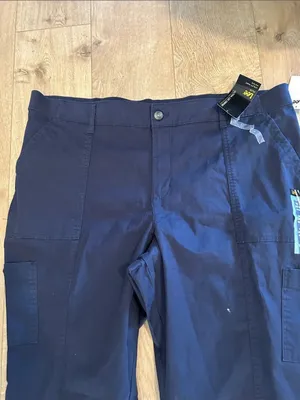 Lee® Women's Plus Ultra Lux Comfort Flex-To-Go Utility Pant Mood Indigo, 24W NWT thumbnail 7