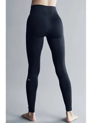 Alo Airlift Strength Extreme High-Waist 7/8 Legging Black Hi-Rise Waisted Tights thumbnail 2