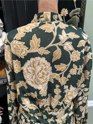 Dress Forum Floral Baroque V‑Neck Maxi Dress – Size Large (NWT) thumbnail 9