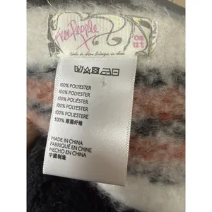 FREE PEOPLE Brushed‎ Racer Stripe Blanket Scarf $58 MSRP thumbnail 4