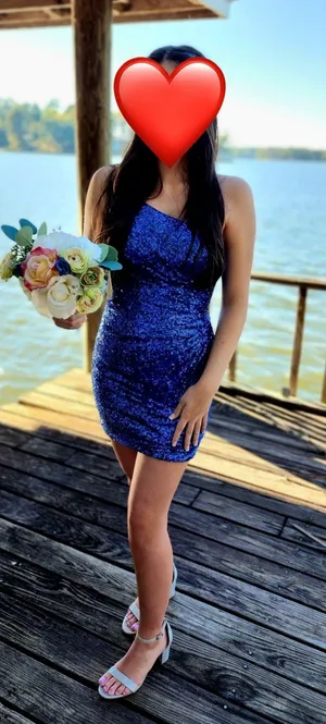 Sherri Hill Royal Blue Short Formal thumbnail 1