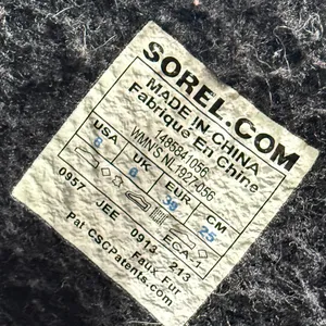 Sorel Women's Brown Cate The Great Brown Lace Up Fur Snow Boots Size 8 thumbnail 11