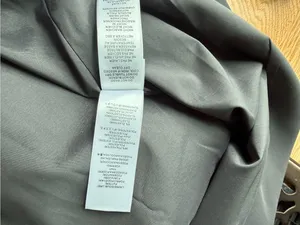 Liv Foster Stretch Crepe Halter Column Gown Grey Size 8 NWT thumbnail 8