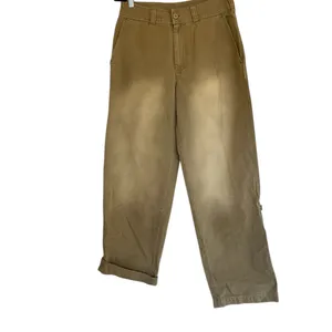 NWOT FREE PEOPLE Cleo Washed Chino Trouser Pants SZ-4 thumbnail 10