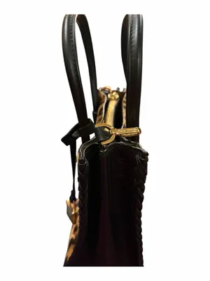 Michael Kors Mercer Leopard Calf Hair Crossbody Tote Handle Bag w/ Strap thumbnail 6