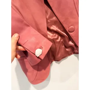 Arden B Y2K Faux Leather Blazer M thumbnail 7