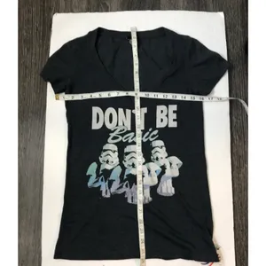 Star Wars Don’t Be Basic Graphic Short Sleeve T-Shirt S Movies Force Casual Cons thumbnail 6
