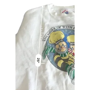 Jerzees Vintage 90s Hershey's Hot Cocoa Sweatshirt XL White Graphic Crewneck thumbnail 11