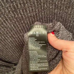 Urban Outfitters‎ Grey Ribbed Knit Dolman Sleeve Tie Waist Mini Dress XS thumbnail 5