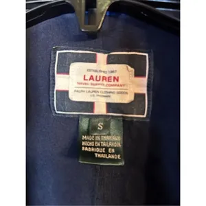 Ralph Lauren Naval Supply Co. Royal Blue Anorak Coat Women’s Size Small (4373) thumbnail 6