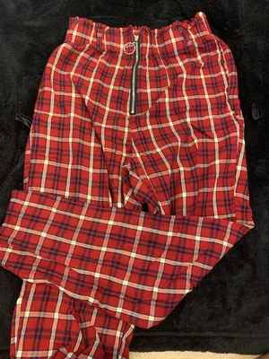 Red Plaid Pants thumbnail 2