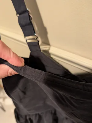 Frankly Black Mini Dress Size XL thumbnail 3