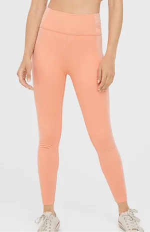 OFFLINE By Aerie Seamless High Waisted Two Tone Legging in Desert Flower thumbnail 1