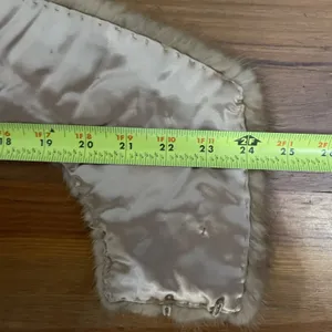 Vintage Light Brown Mink Fur Collar Neck Wrap One Size thumbnail 7
