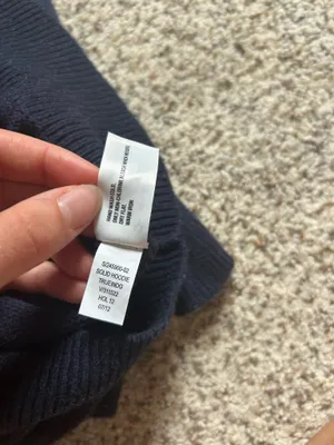Gap Navy Blue Hooded Sweater  thumbnail 4