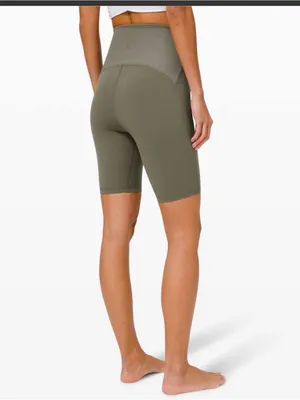 Lululemon Blissful Bend Super High-Rise Short 8"Army Green Size 10 thumbnail 2