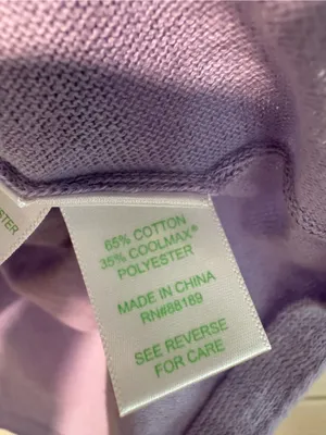 Lilly Pulitzer Lavender Fine Gauge Knit Long Sleeve Tunic Top Size Small thumbnail 5