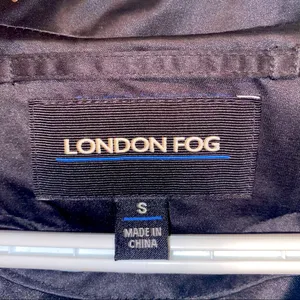 London Fog Black Trench Coat thumbnail 7