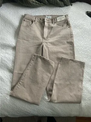 Abercrombie The 90s Straight Ultra High-Rise Jeans thumbnail 5