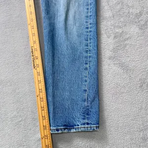 Levi's Premium Wedgie Jeans Women's W29 Blue Denim Slim Fit Button Fly‎ thumbnail 9