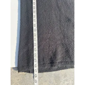 Free People Beach Rio Strapless Black Knit Sweater Maxi Dress M thumbnail 6
