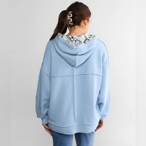 Buckle Exposed Seam Hoodie thumbnail 7