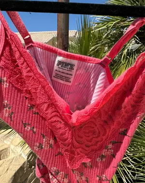 Victoria's Secret PINK Floral Bodysuit thumbnail 2