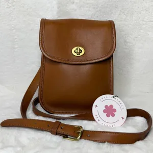 Vintage Coach Project Bag Small SidePack 9978 British Tan Crossbody thumbnail 1