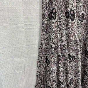 Natural Life Dress Size Medium Maxi Spaghetti Strap Lightweight Purple Floral thumbnail 3
