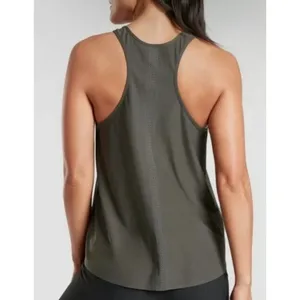 Athleta Nova Tank Womens Small Gray Gym Sporty Active Workout Yoga‎ thumbnail 2