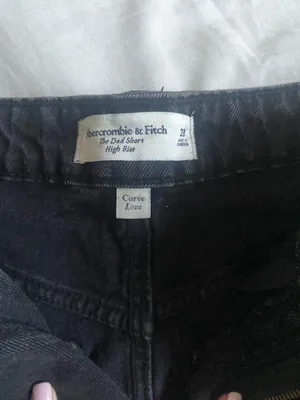 Abercrombie High-Rise Dad Shorts Curve Love thumbnail 5
