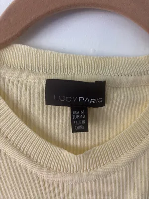 Lucy Paris puff sleeve top thumbnail 4