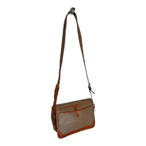 Dooney & Bourke Taupe Brown Purse Handbag Tote All Weather Leather USA‎ Vintage thumbnail 5