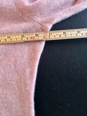 Charter Club 100% Cashmere Pink Crewneck Long Sleeve Sweater Women’s Size S thumbnail 7