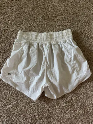 White Lululemon shorts thumbnail 2
